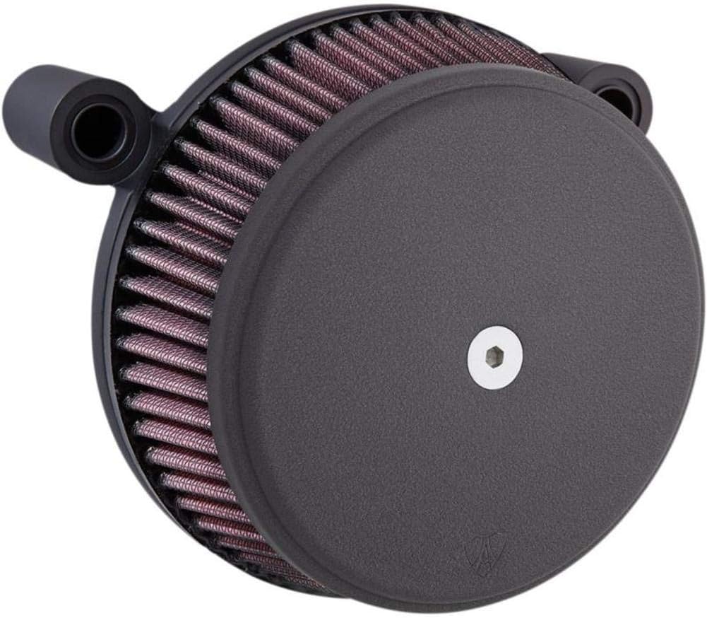 18-306 Big Sucker Stage I Air Filter Kit with Cover - Smooth - Black