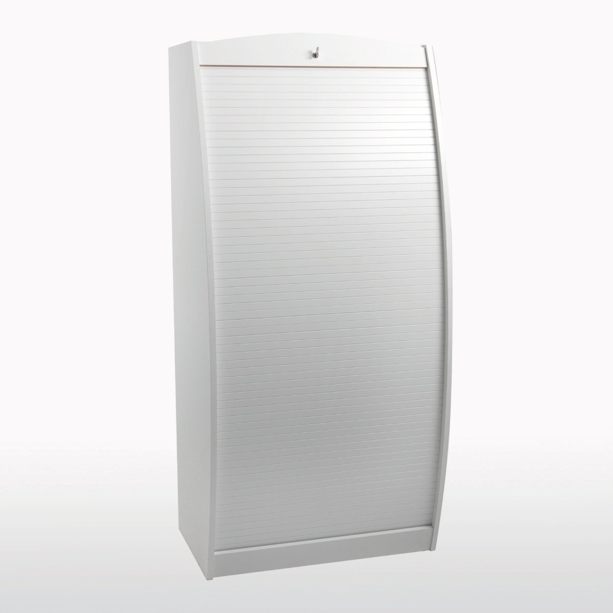 SIMMOB Armoire Informatique Galbée Largeur 60 cm 5 Niches - Blanc