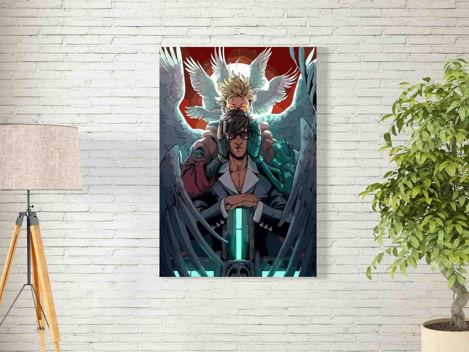 bpa trigun Wall Art for Decoration easy to hang, 40x60cm, 1Pcs