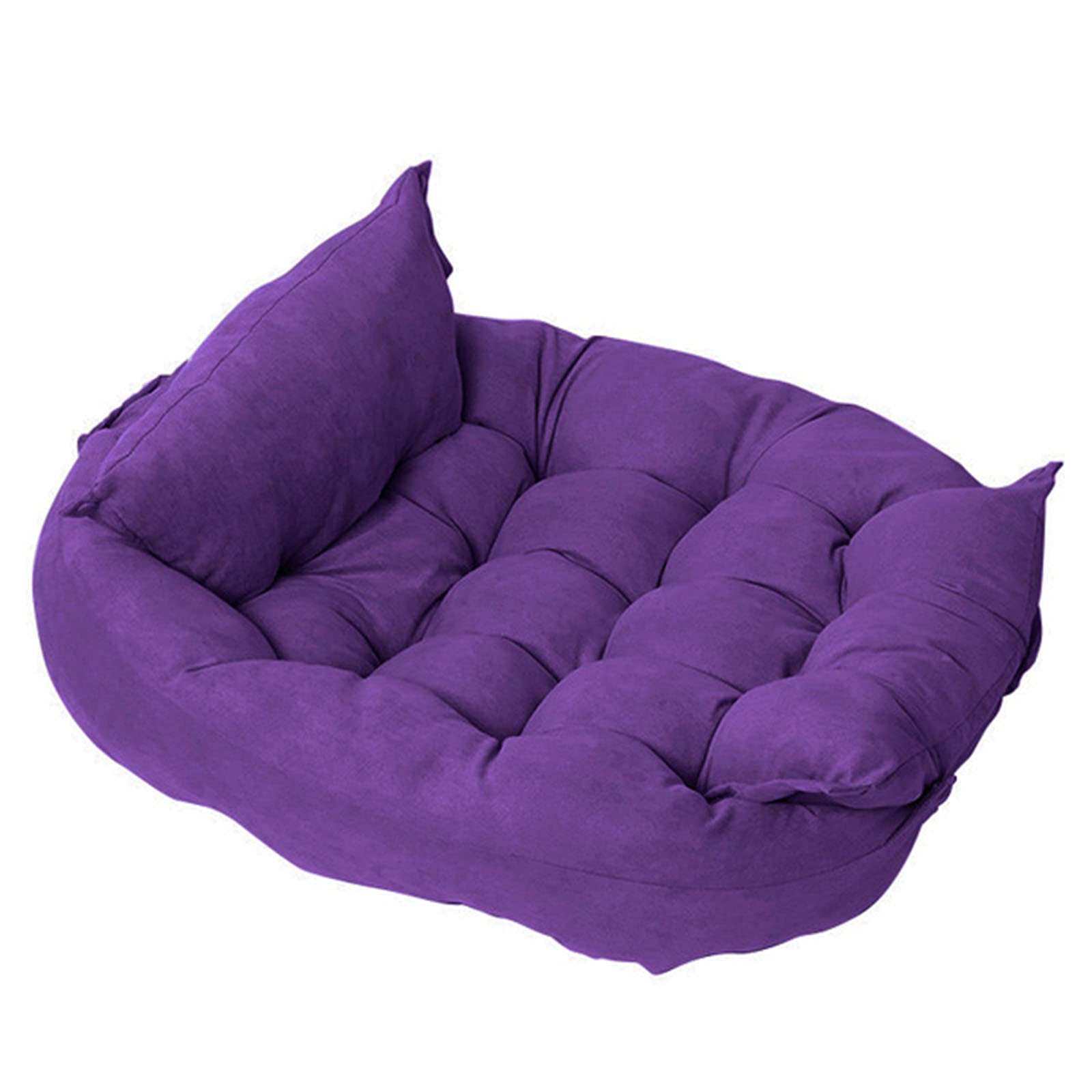 Tapis Chien,Panier Chien XL,Coussin Chien Anti Stress Grande Taille,Imperméable Lit pour Chien, Aux Chiens Et Chats De Grande Et Moyenne Taille,Violet,Large