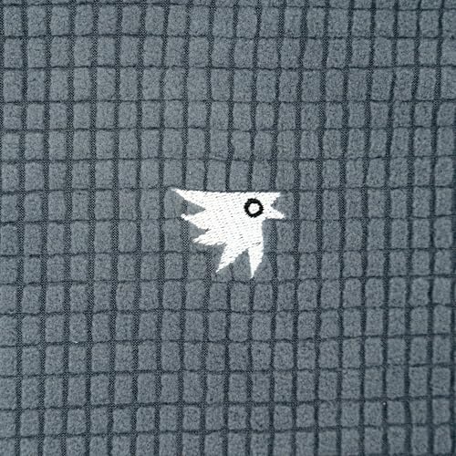 Squak Men’s Dawn Crewneck – Grid Fleece Pullover Mid-Layer for Hiking, Skiing & Everyday Adventure | Lightweight4