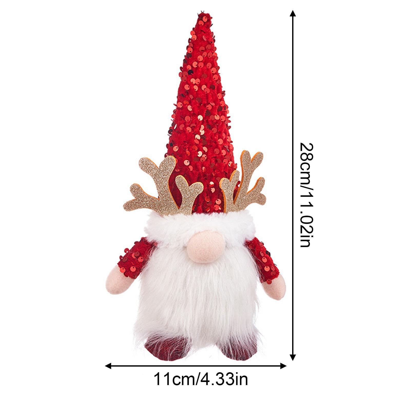 Amazon.co.jp: Jubepk ノーム サンタ、枝角 サンタクロース ドワーフ