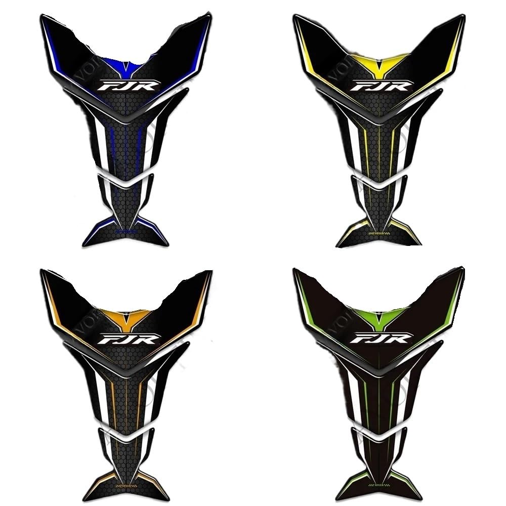 Autocollant Réservoir Moto Autocollants De Moto Pour FJR1300 FJR 1300, Protection De Tampon De Réservoir, Emblème De Carénage Latéral