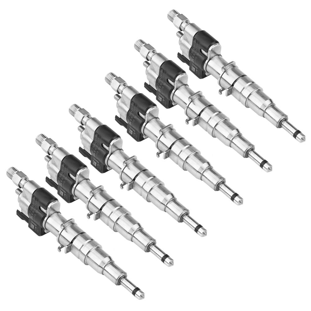 Juroupi 6Pcs Fuel Injector For 135I 335I 535I 650I 740I 750I X6 13537585261-09