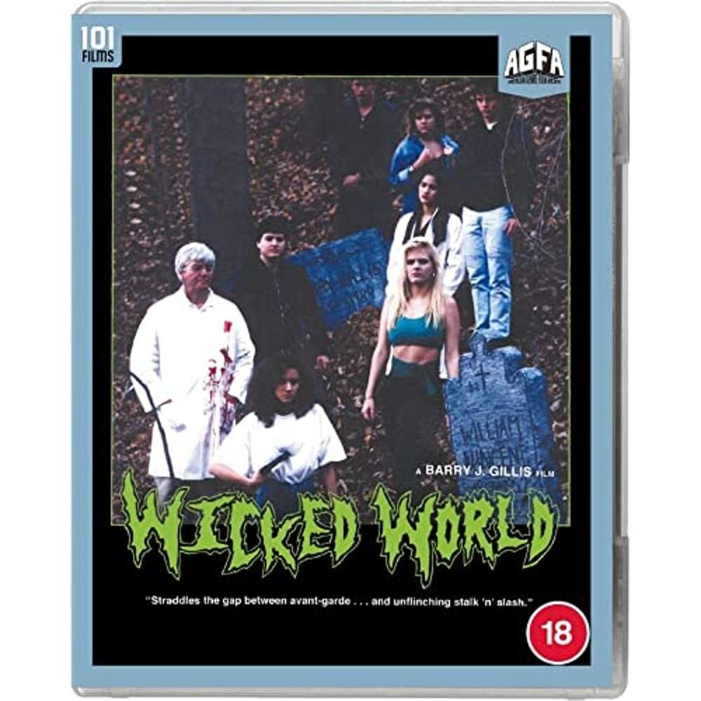 Wicked World AGFA para noches de cine de terror independiente y coleccionistas