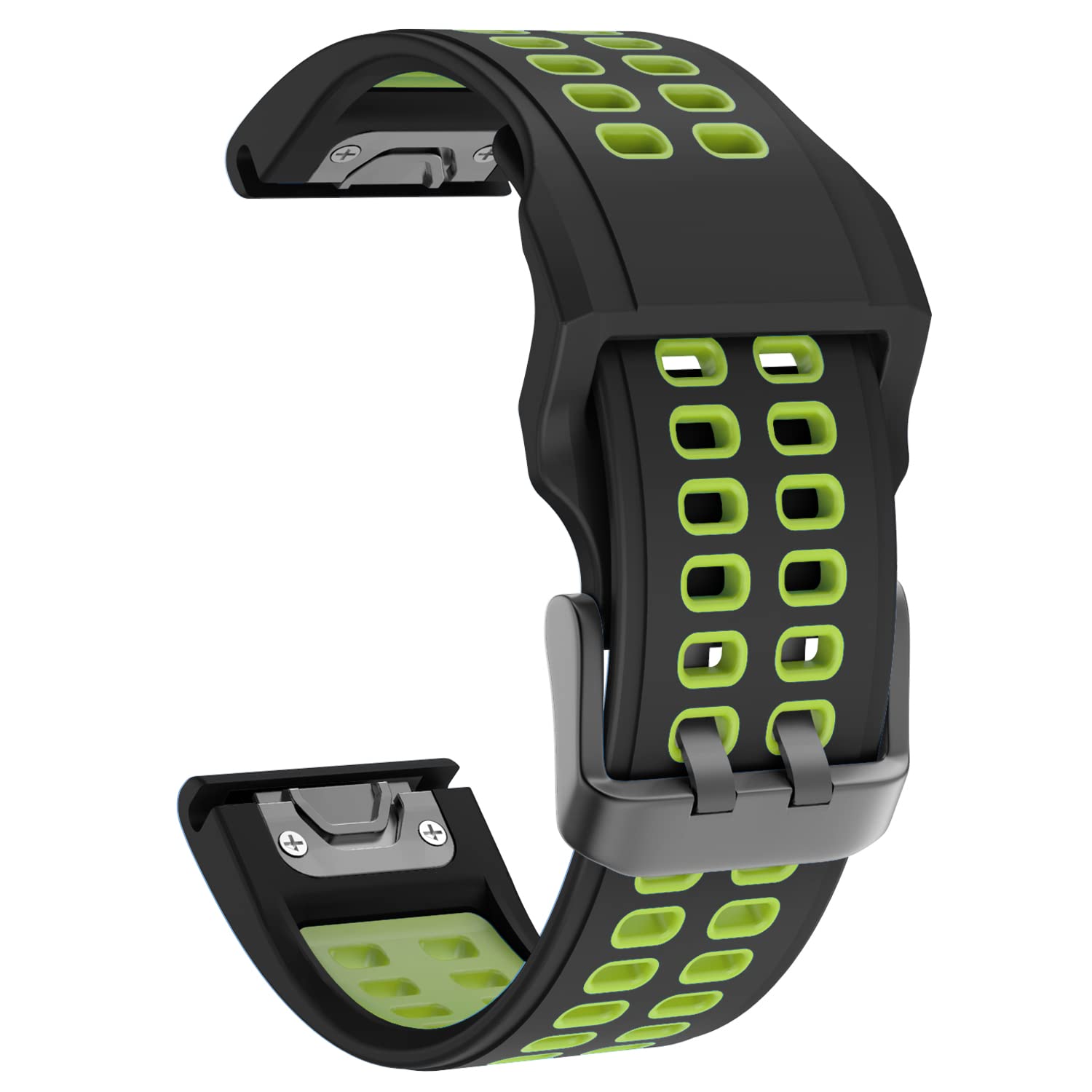 OVERSTEP Compatible Con Fenix 7X Pro, Pulsera De Silicona De 26 Mm