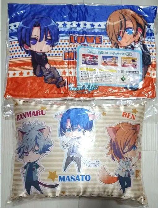 Amazon.co.jp: うたプリ クッション 聖川真斗 神宮寺レン 黒崎蘭丸