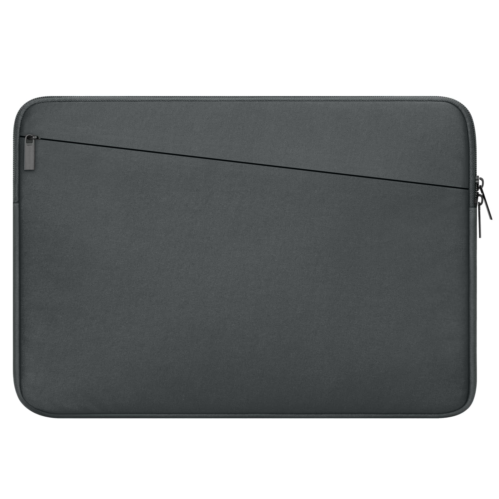 HEDUGO 14 Zoll Laptophülle Tasche Tragbare Laptoptasche mit Reißverschluss Zubehörtasche Kompatibel mit 15" MacBook Air M4 M3 M2 14" HP Acer Dell Chromebook, Gepolstertes Laptophülle