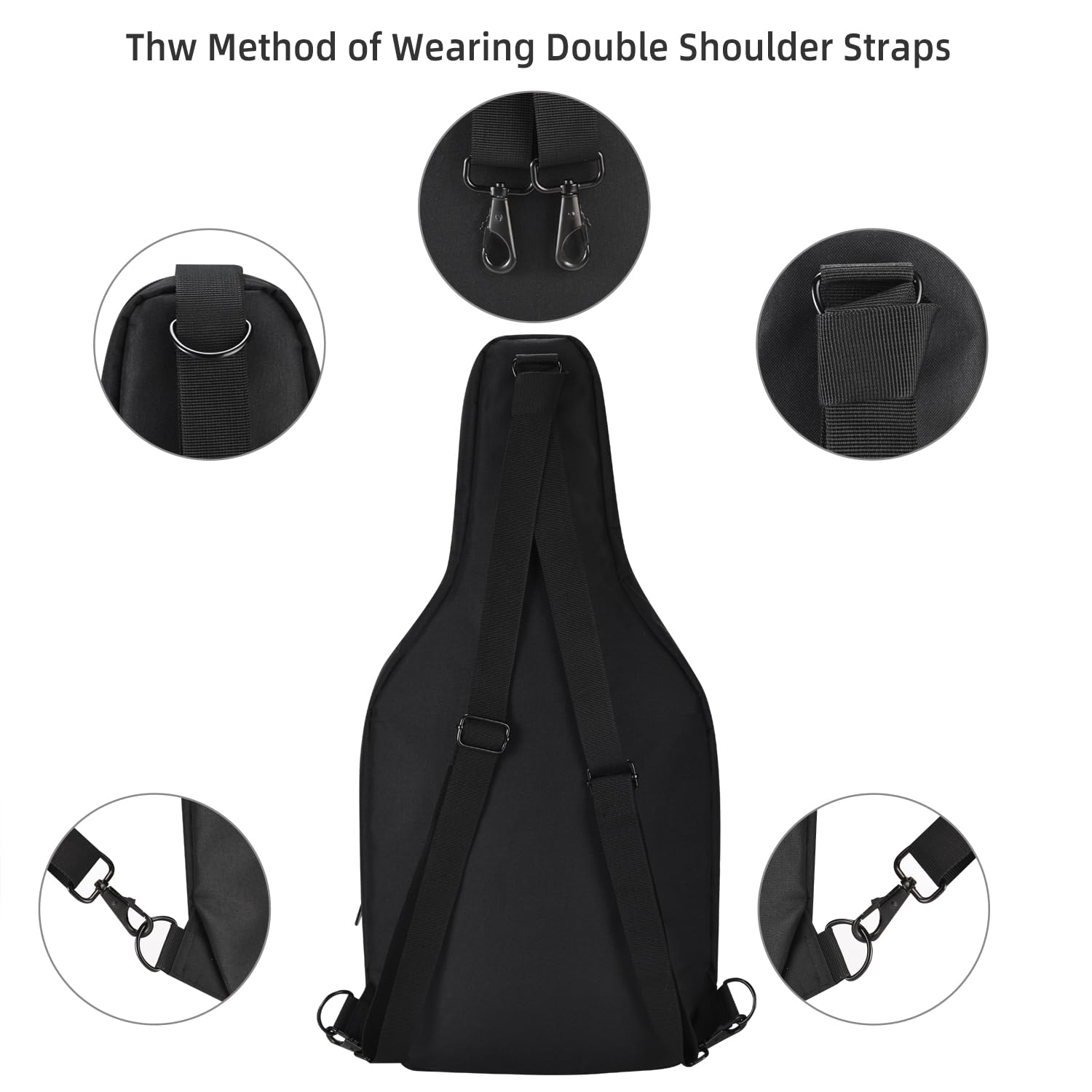 Custodia Protettiva Borsa con Tracolla per PDP RIFFMASTER Wireless Guitar Controller, Compatibile con PlayStation/XBOX Versioni, Laptop Accessorio Borsa