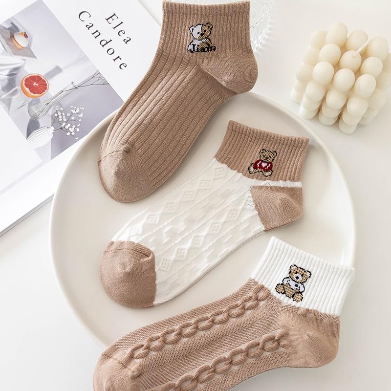 Image of Women's and Girls Cotton Ankle Length Socks