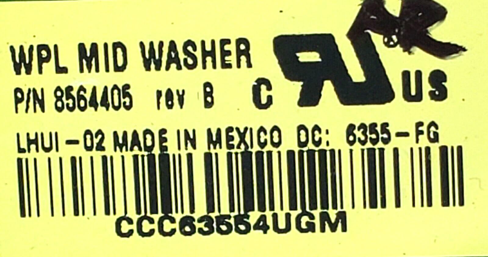Amazon.com: Replacement for Whirlpool Washer Control Board 8564405 