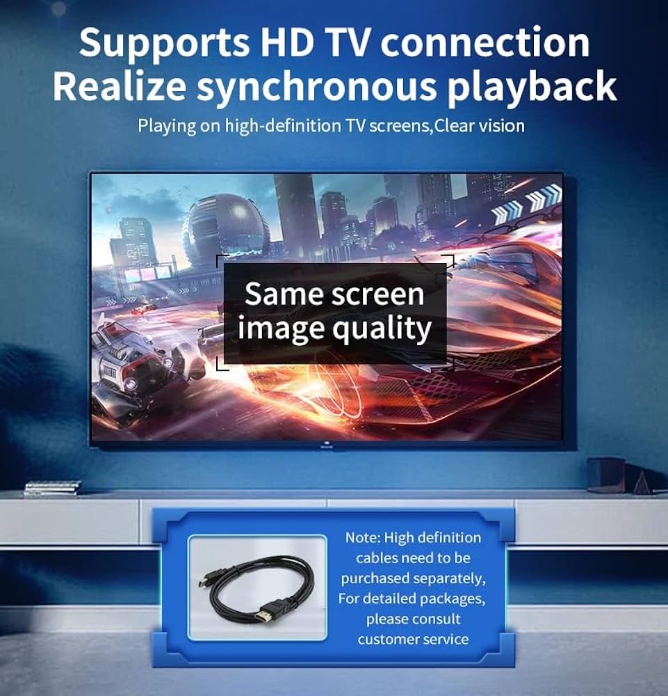 POWKIDDY RGB10 MAX3 Handheld Game Console, 5 Inch IPS Screen