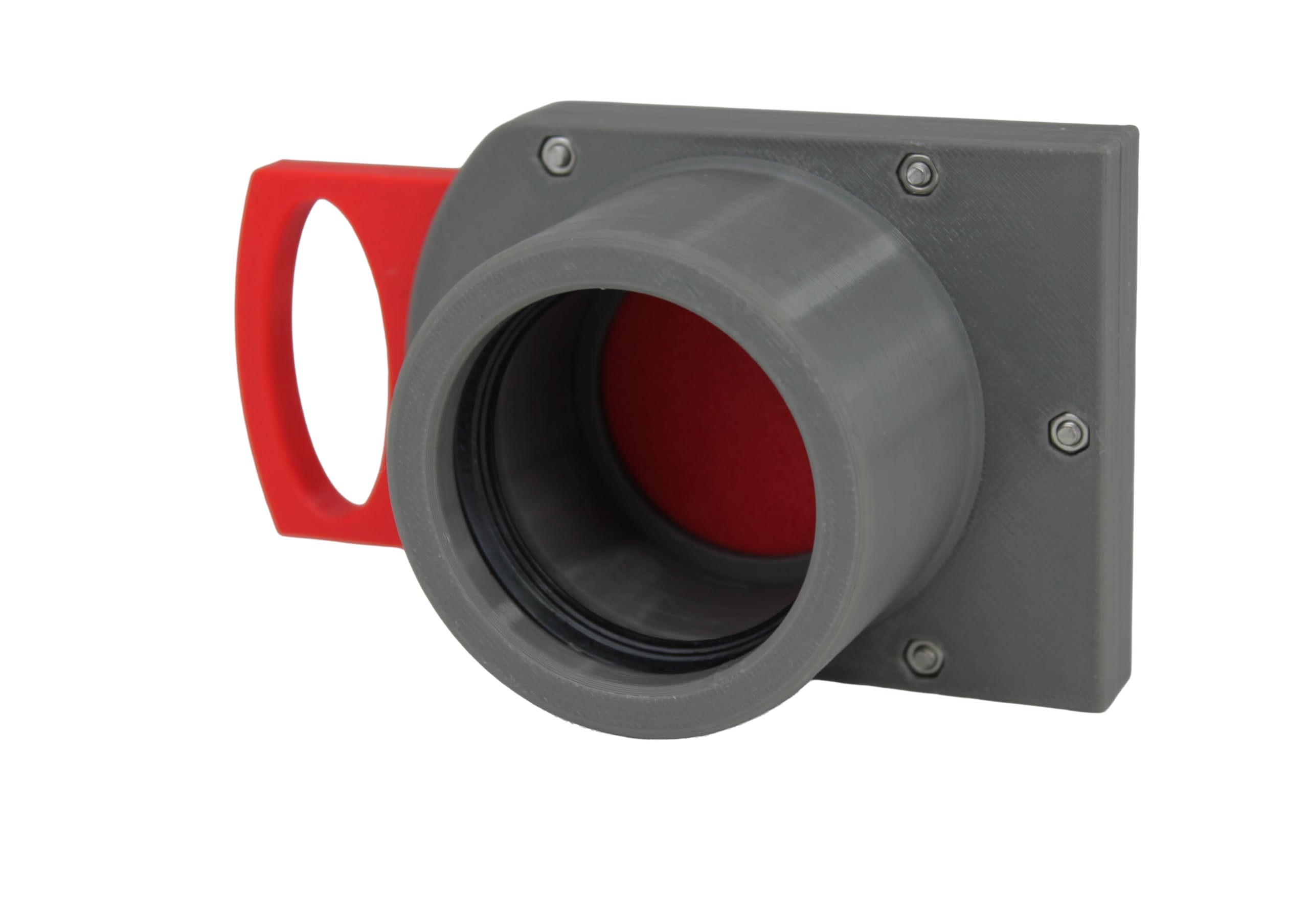 GENERIC 3er Set - DN 50mm Luft-Absperrschieber mit Muffe | Blastgate | PETG | Werkstattabsaugung | Absauganlage | Späneabsaugung | Abluft - Sperrschieber | Staubsammler | Luftreiniger | 3 Stück