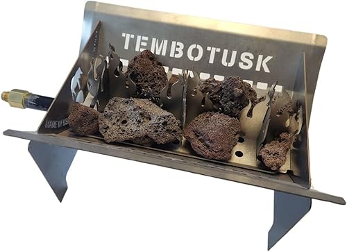 Miniatura 8 de The Fire Pit de TemboTusk. Flatpack, propulsado por gas propano, cuerpo de acero inoxidable, bolsa de transporte todo en uno.