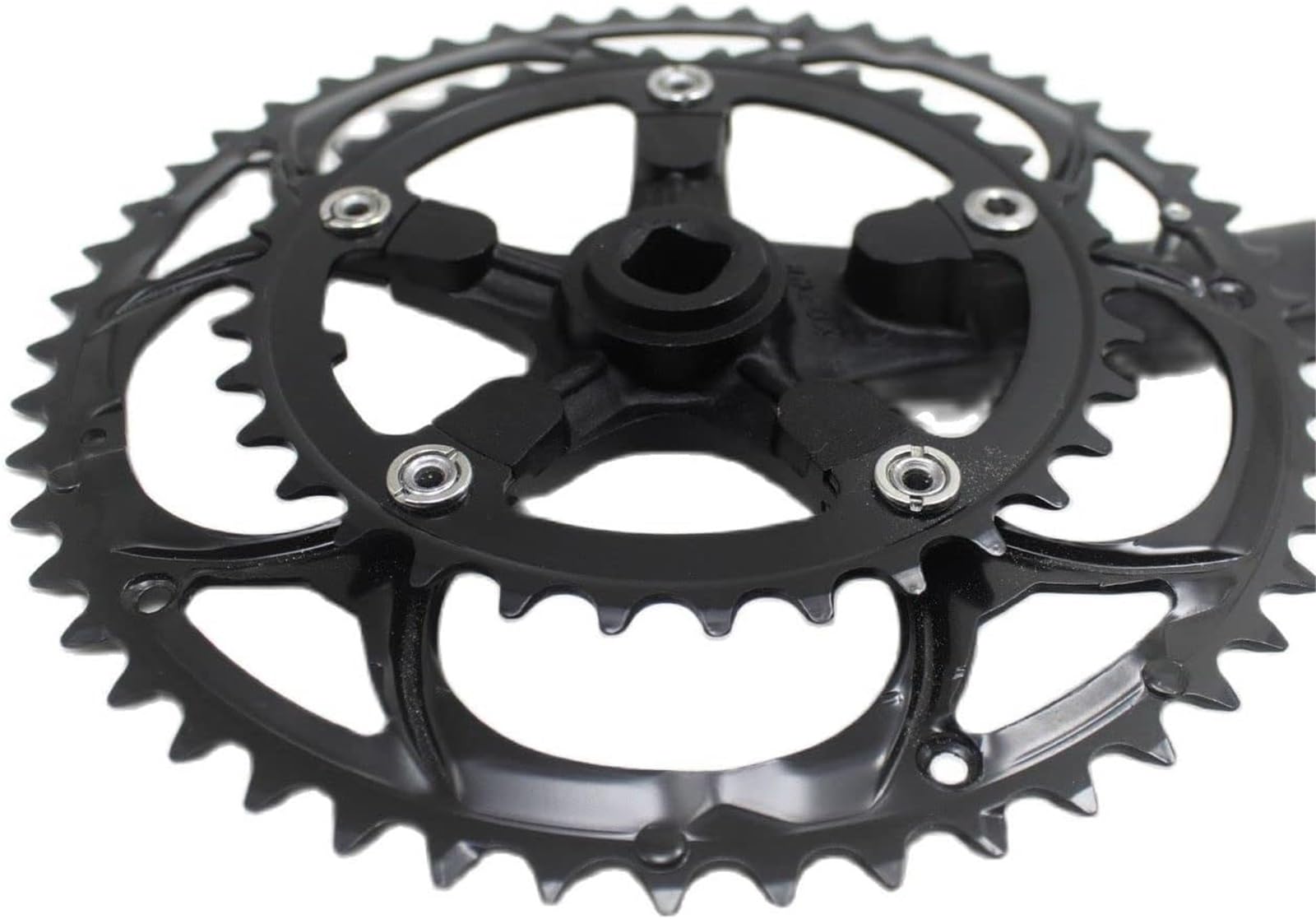 Mechanizm korbowy do rowerów górskich, mechanizmy korbowe do rowerów, 1 szt. Mechanizm korbowy 50/34T Mechanizm korbowy do roweru szosowego BCD 110 mm 8/9 prędkości Diamond Hole Podwójne zębatki Korby