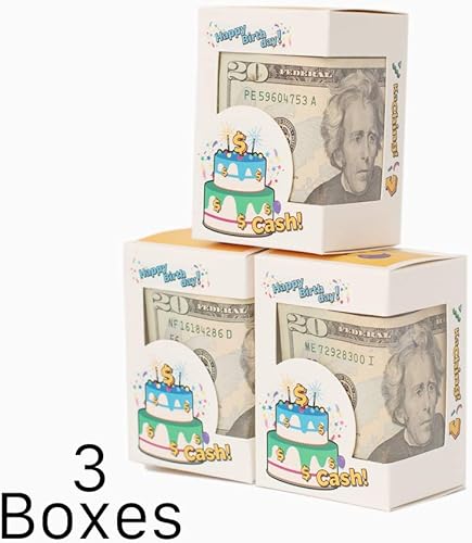 Miniatura 4 de Cajas de regalo de cumpleaños en efectivo para regalar dinero