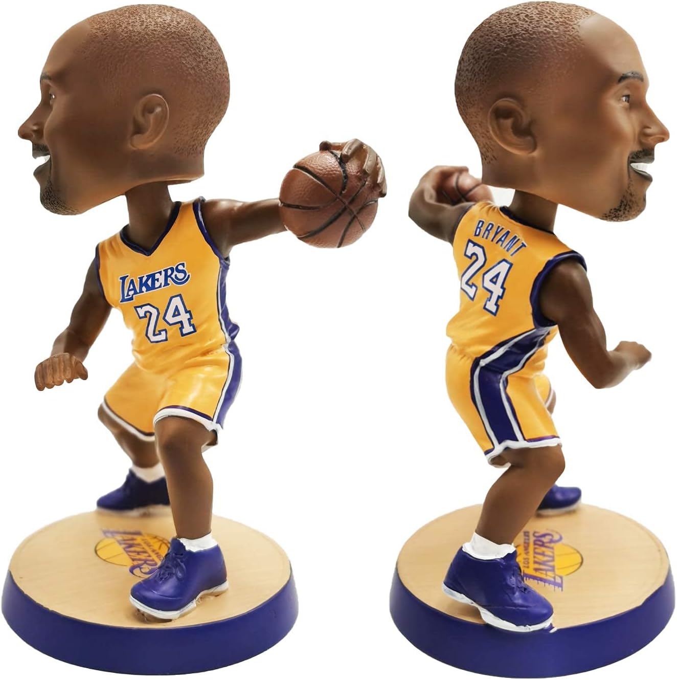 Akaffice Kobe Bran Action Figure Statue Bobblehead NBA Basketball Doll (Size 7.8x3.8 inch), Jersey Keychain : Sports & Outdoors