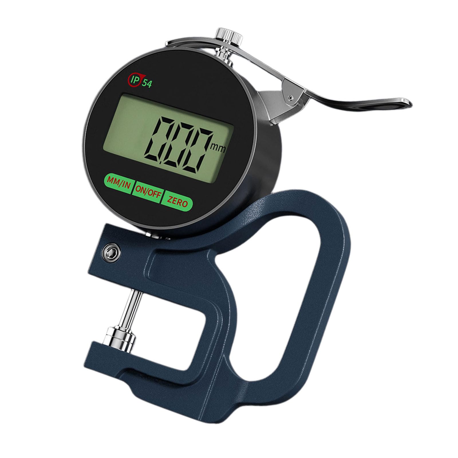 Pxzh Dialgage 12.7Mm 12.7/25.4Mm High Accuracy Thickness Measuring Gauge Rechargeable Digital Tester With Lcd Screen And Housing Thickness Meter Gauge