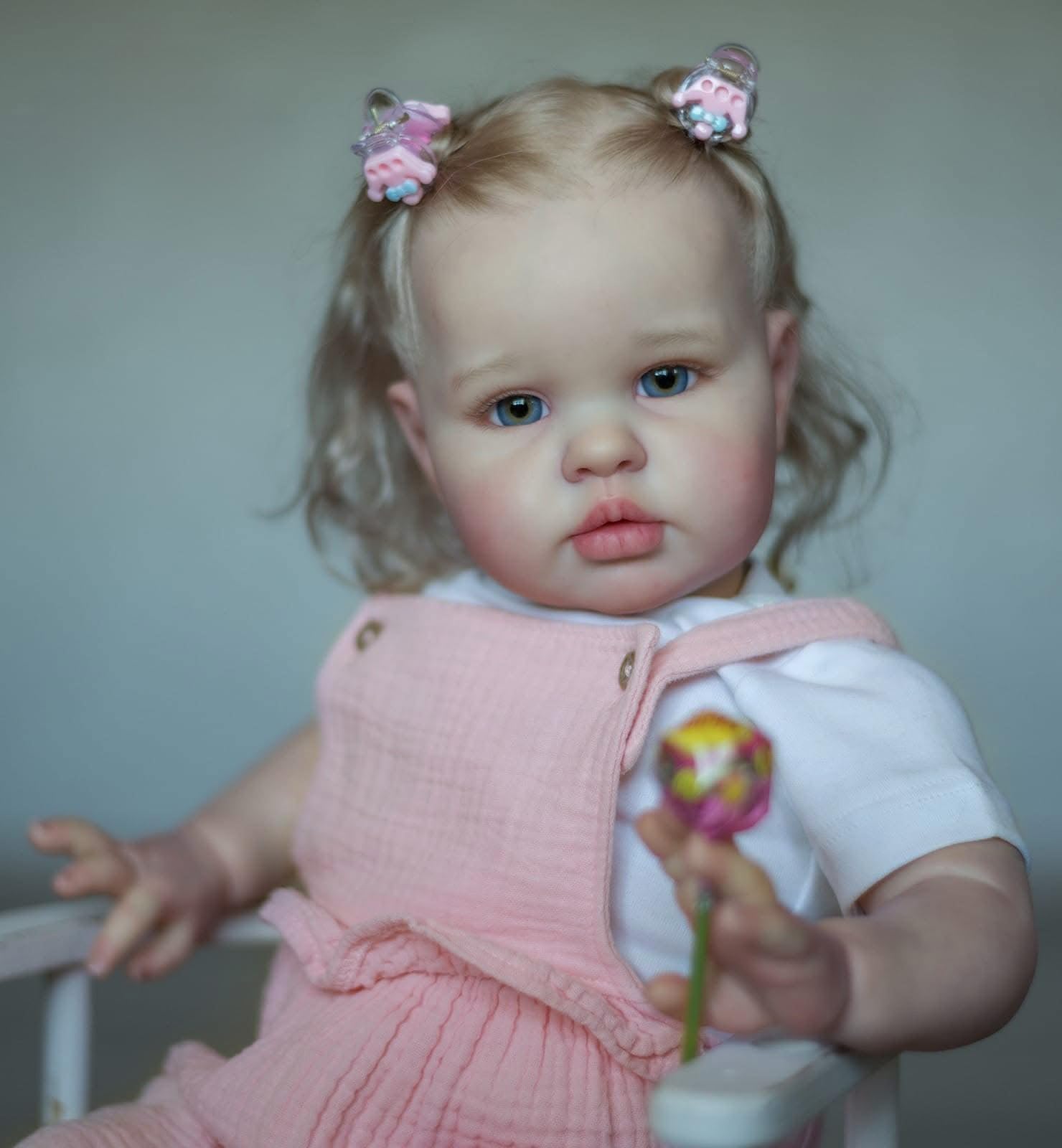 Zero pam Reborn Baby Dolls Girls 24 Inch Large Size Realistic Baby Doll, Real Looking Reborn Toddler Girl - Image 4