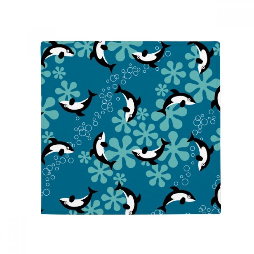 Tapis de sol cuisine dauphins 80 cm lavable et sécurisé pour animaux