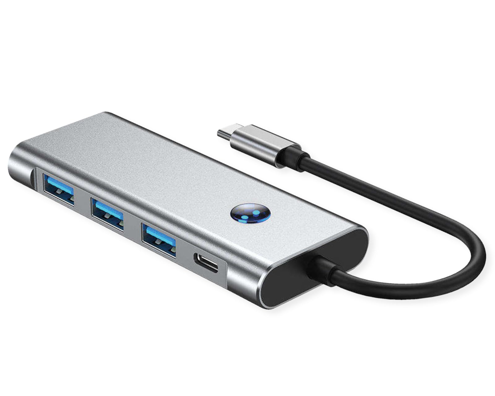 VALUE Docking station USB tipo C, HDMI 4K60, 3 USB A + tipo C PD, 1 SD/MicroSD (TF)
