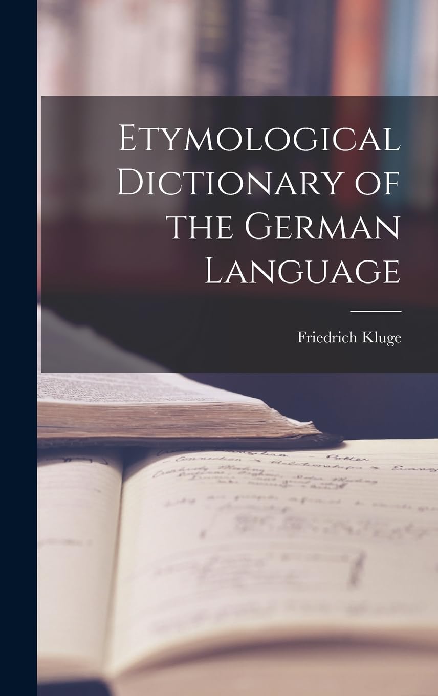 Etymological Dictionary of the German Language