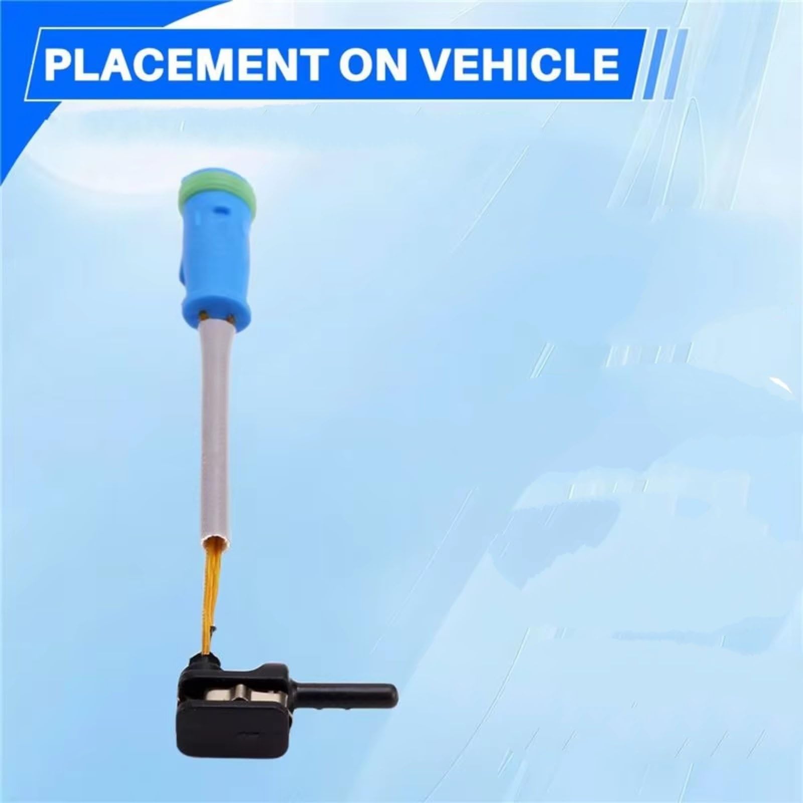 Sensor De Pastillas De Freno Compatible con Benz para C300 2015-2017 para C350e 2016-2018 para C43 2017-2018 10 Piezas Línea Pastillas Freno Sensor Desgaste 1695401617