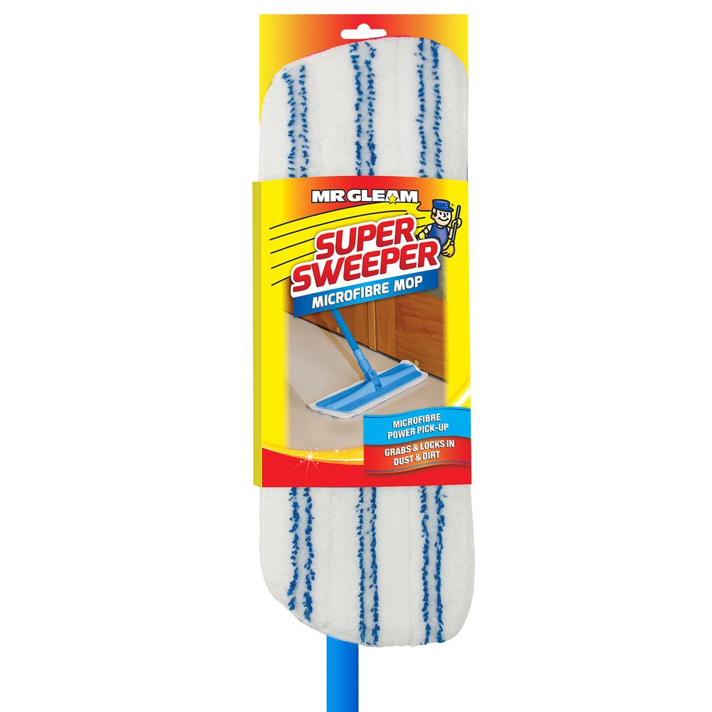 Mr Gleam Super Sweeper (White) : Amazon.in: Home Improvement
