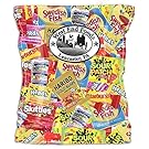 Candy Treats 3 POUNDS - Individually Wrapped Candy - Skittles, Starburst, Swedish Fish, Twizzlers, Nerds, Sour Patch Kids, Sweet Tarts - Assorted Candy Bulk - Halloween Candy Bags