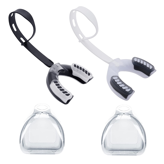 青少年护牙套 2件装 适合足球、拳击、柔术等运动