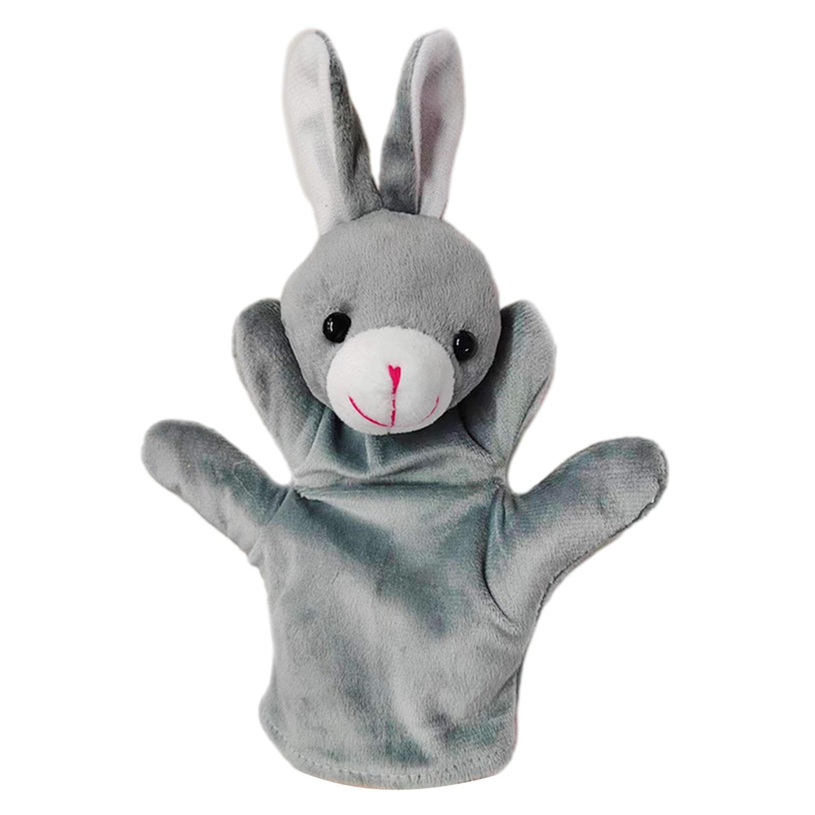 Hand Puppets Plush Make Your Own Puppets Finger Puppets Toy for Storytelling Rabbit-image-38