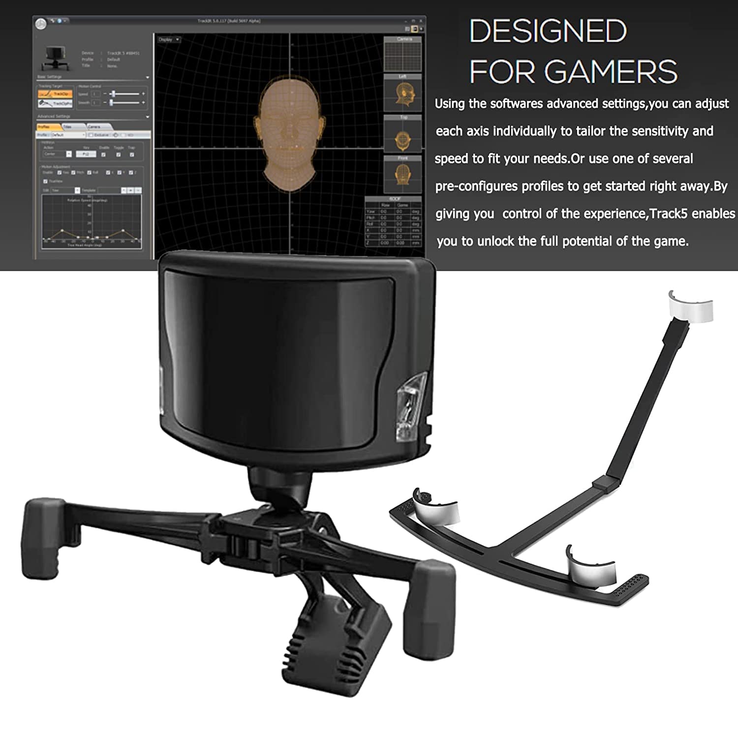 Amazon.com: TrackIR 5 Head Tracker Bundle Includes Optical Head