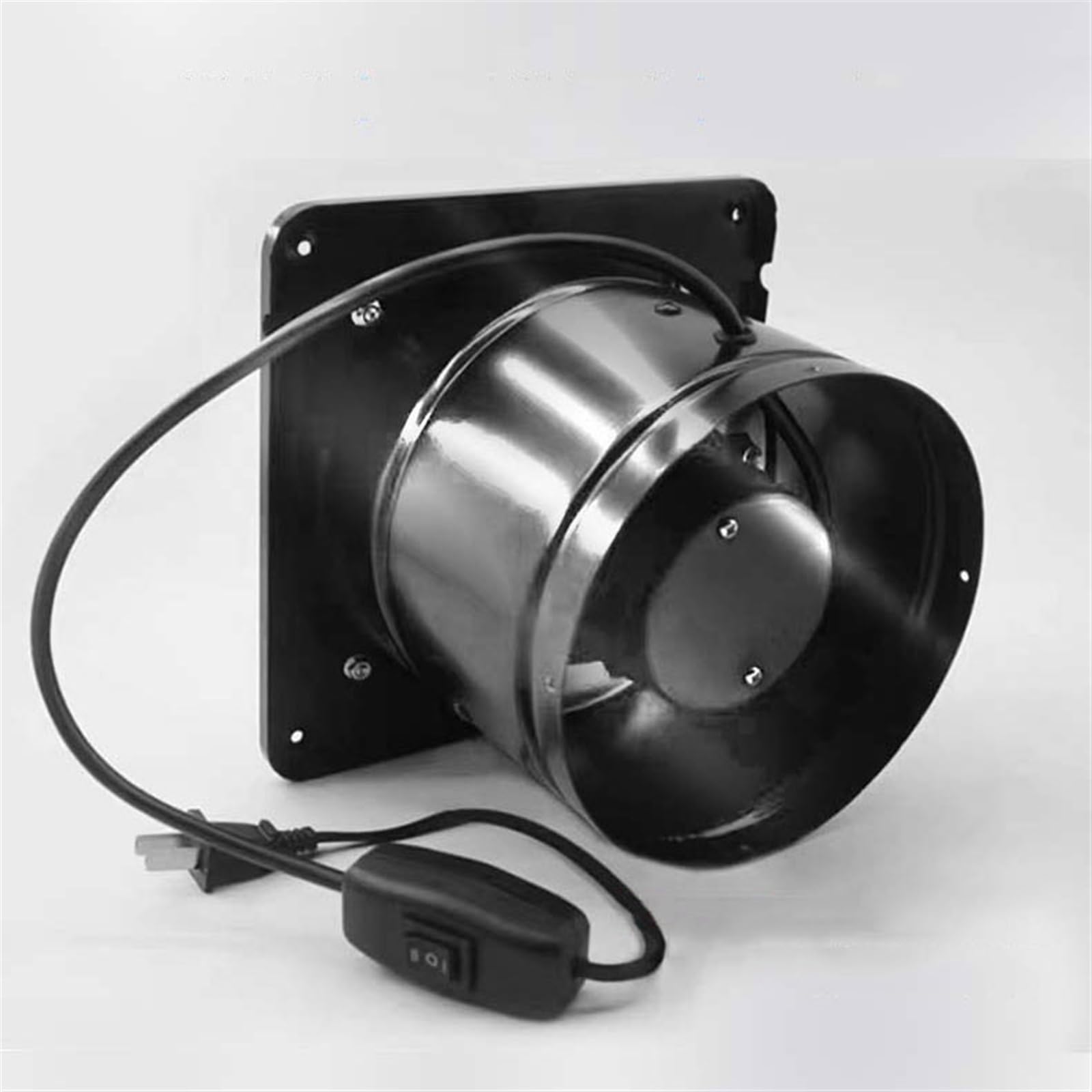 Ventilador Extractor de cocina for el hogar, extractor de ventana bidireccional de alta potencia de 8 pulgadas, extractor de aire comercial redondo Cuarto de baño
