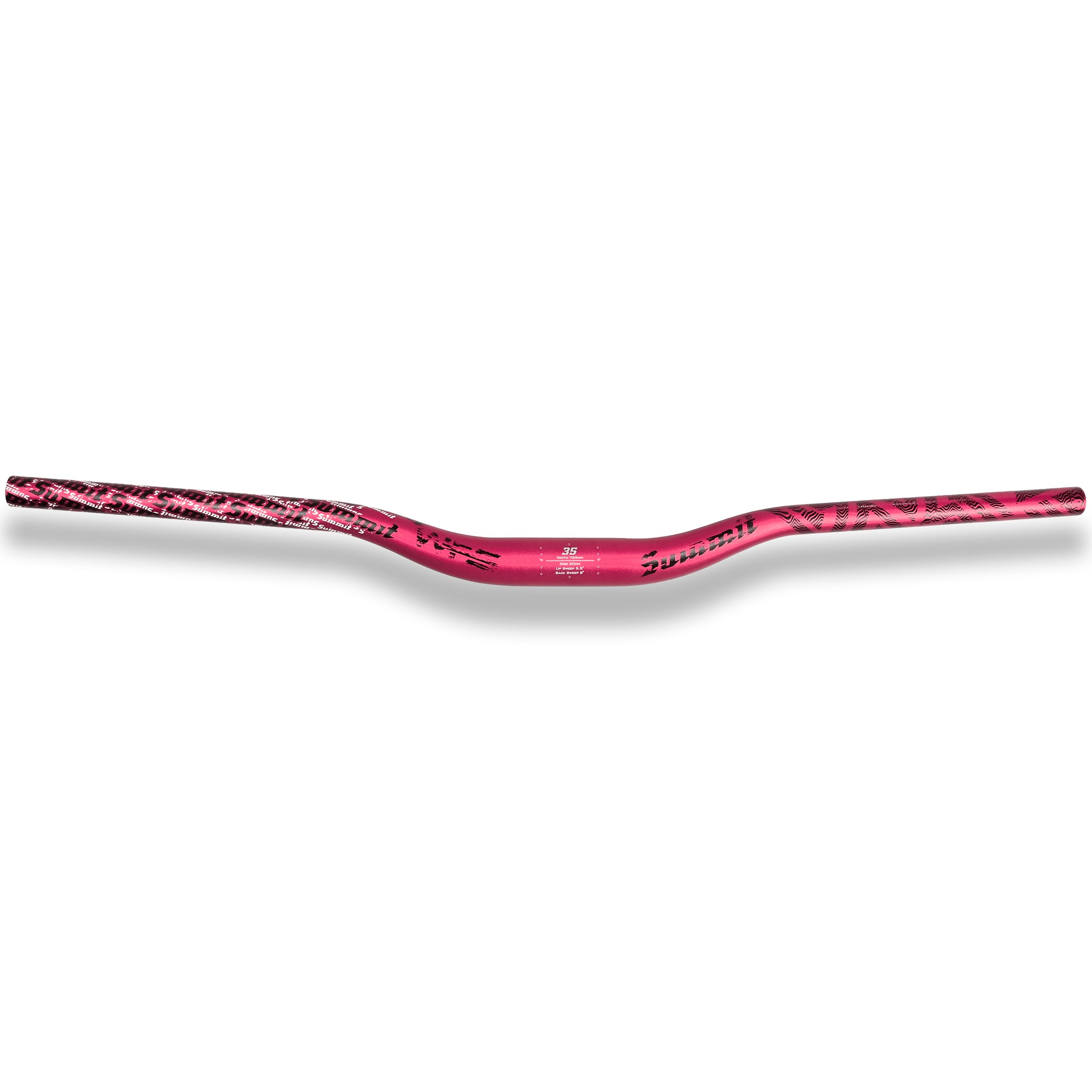 WFS Summit 35 x 785 mm Handlebar 30 mm Rise, Red
