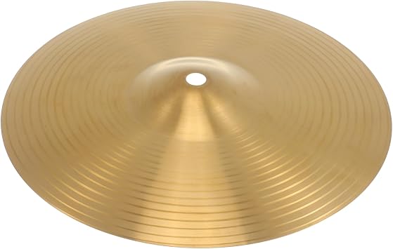 Brass Crash Ride Hi-hat Cymbal for Beginners and Professionals Brass Percussion Instrument Traditional Finish for Drum Set Performance