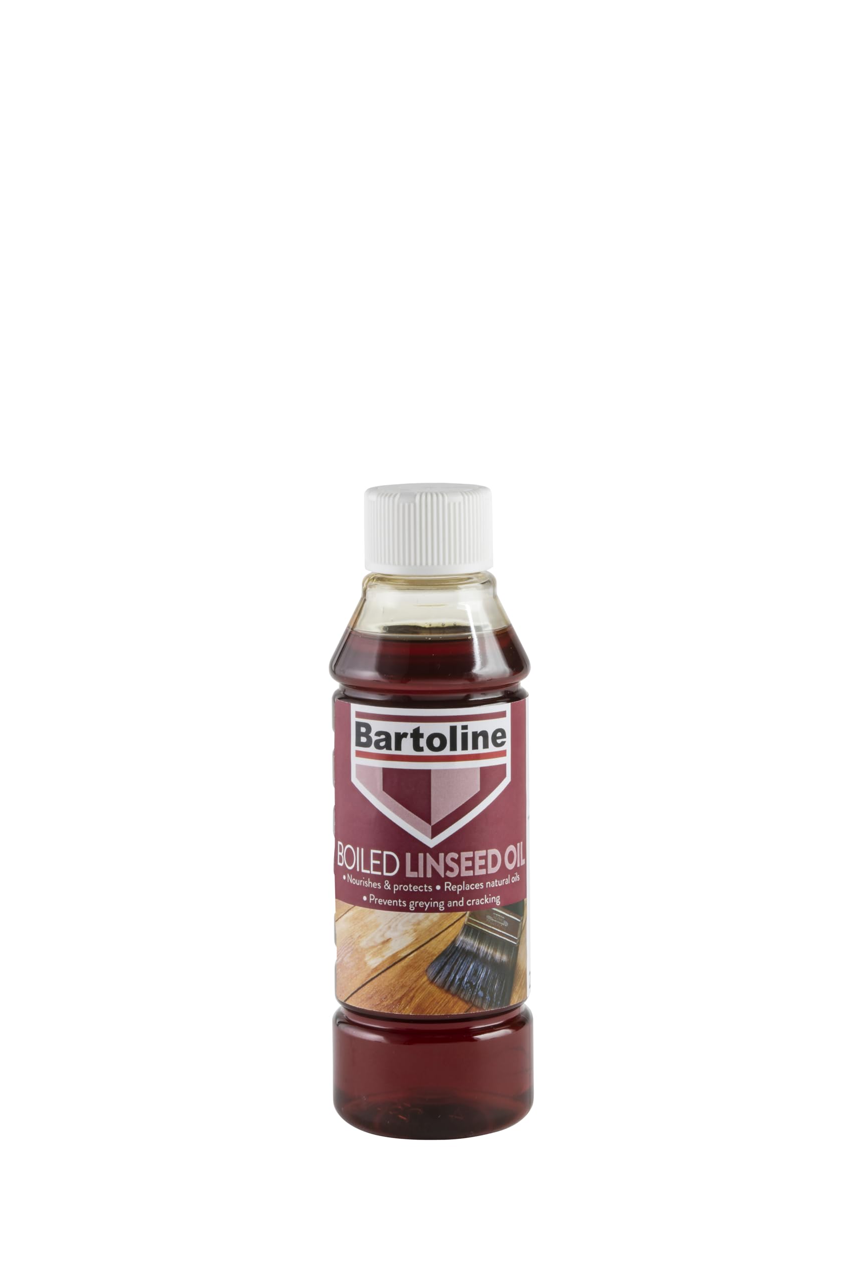 Bartoline Boiled Linseed Oil Wood Treatment & Protection 250ml - Pack Of 3