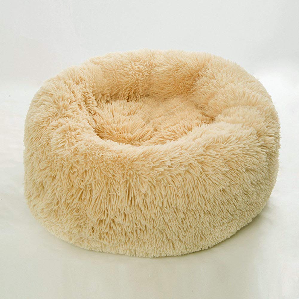 Lit pour chat et petit chien idéal salon panier intérieur mignon style donut