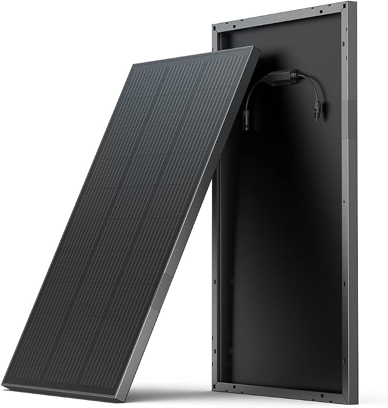 EcoFlow ZMS331-2-AKIT-2 100W Rigid Robust Durable Solar Panel - 2 PC