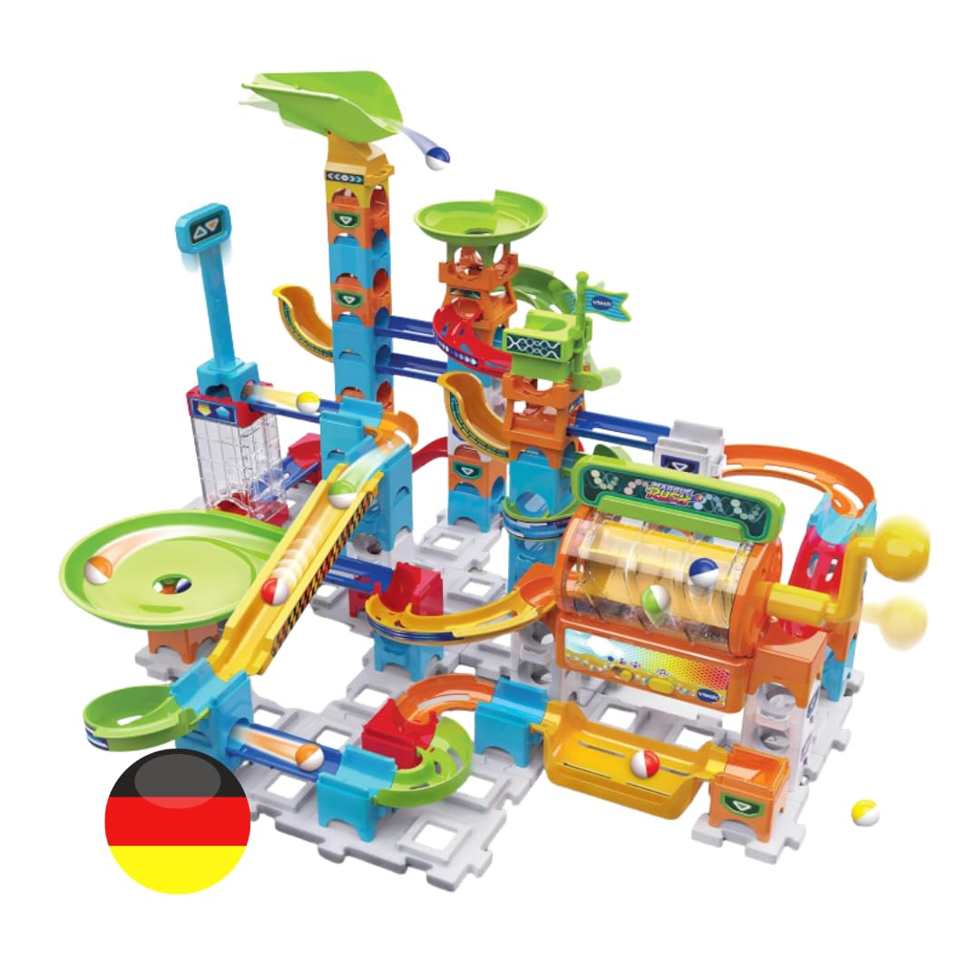 VTech Marble Rush Super Action Set L100 - Interaktive Kugelbahn