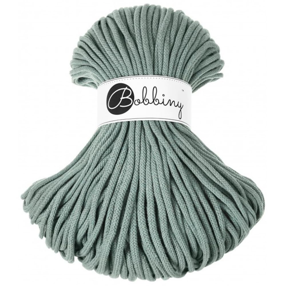 Premium 5mm Braided Macrame Cord (Laurel) 100m