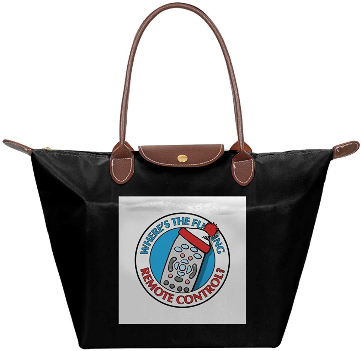 Wheres Wally Remote Control Waterproof Leather Folded Messenger Nylon Bag Travel Tote Hopping Folding School Handbags