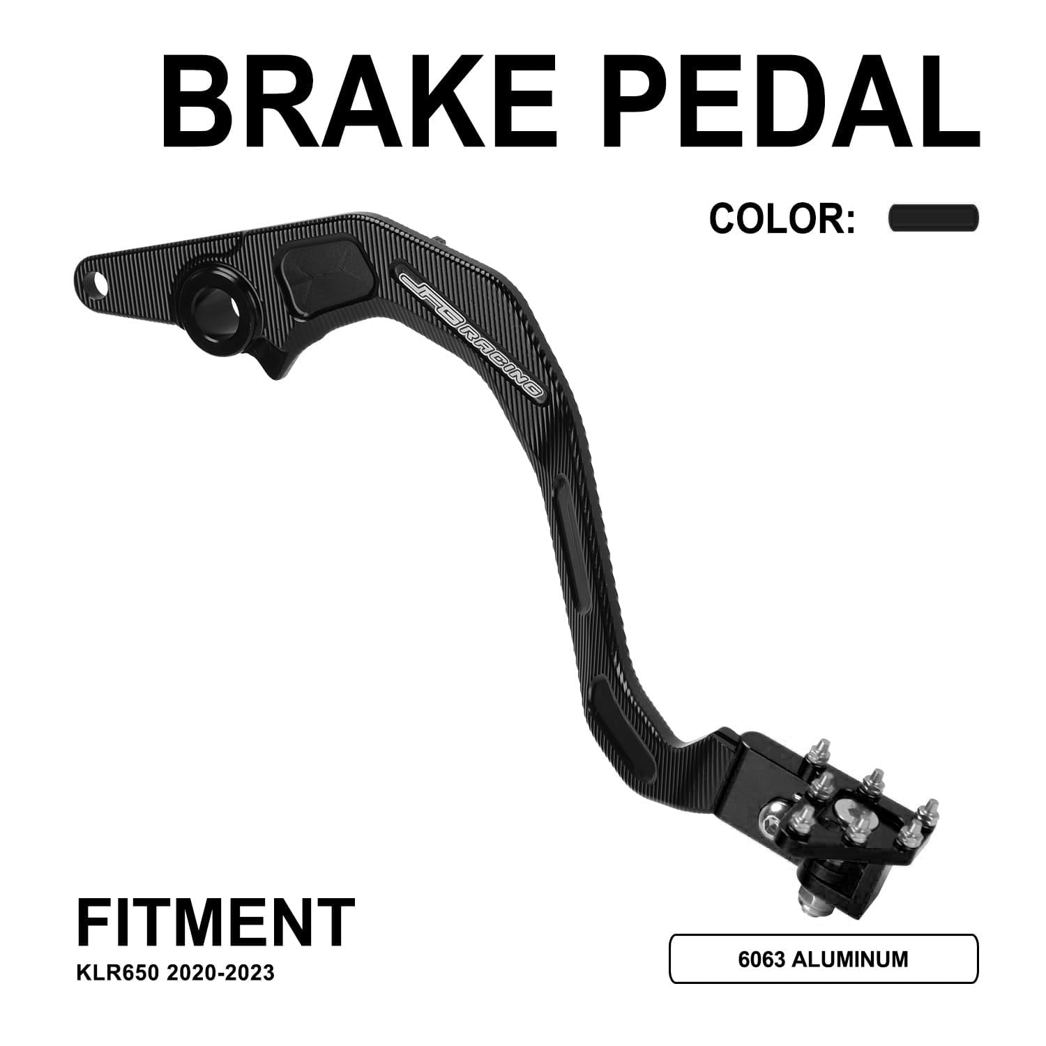 Amazon.com: JFG RACING Motorcycle Folding Rear Brake Pedal Foot