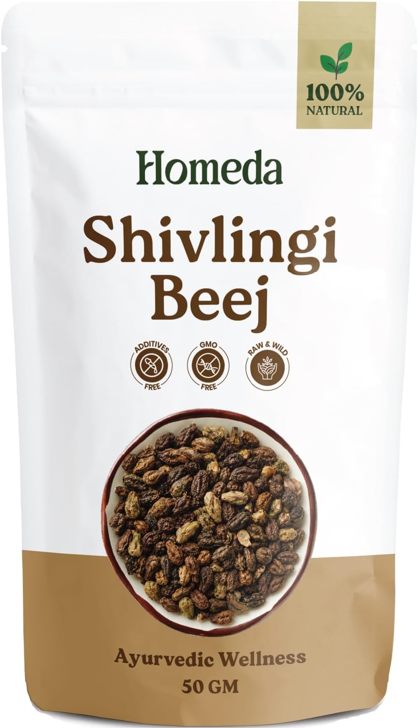 Shudh Online Shivlingi Beej, Shivling, Sivalingi Seed (50 Grams), Shivlangi, Shivalinga, Bryonopsis Laciniosa