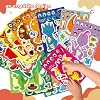 24 PCS Dinosaur Sticker for Kids, Make Your Own Dinosaur Sticker Sheets 12 Design Boy Girl Toddlers Stickers, Dinosaur Party Favors Supplies Art Craft, Birthday Gift, Teacher Classroom Reward #3