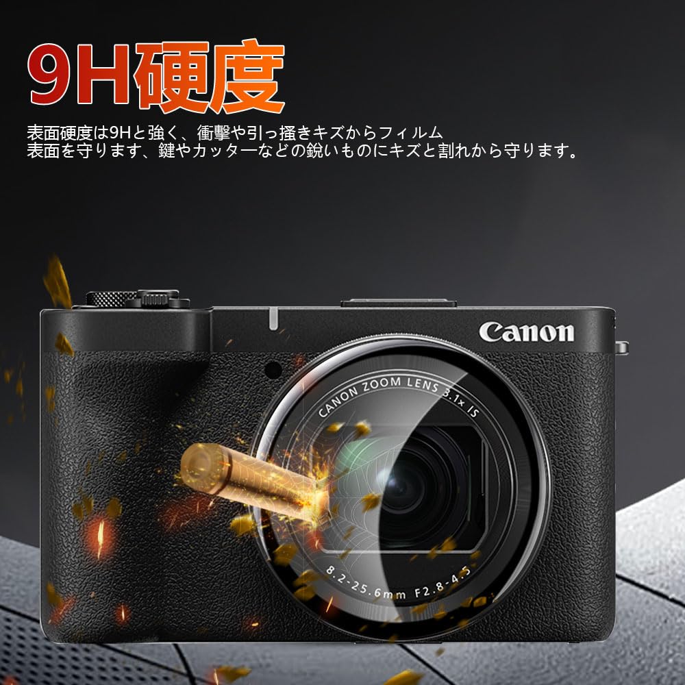 Amazon | 【1枚】Canon PowerShot V1 カメラ レンズ 保護フィルム
