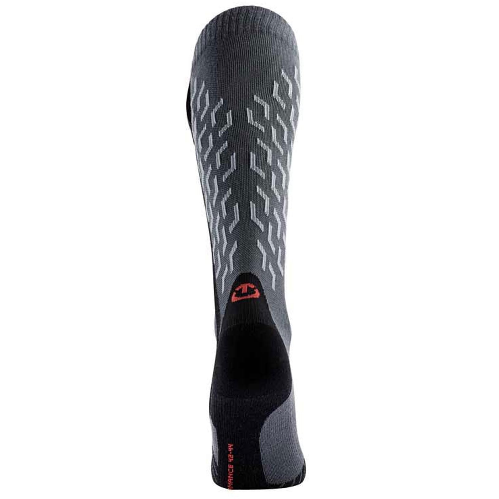 Therm-ic Podgrzewane skarpety narciarskie unisex | Ultra Warm Performance S.E.T. oddychająca wełna merynosów izolowane skarpety (tylko skarpety)