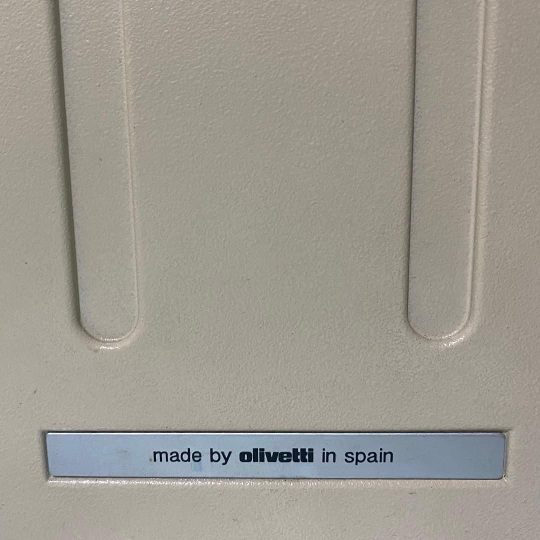 Máquina de Escribir Vintage Olivetti Lettera 35 - Teclado en Castellano Revisada y Funcional Ideal para Coleccionismo - Totalmente Funcional