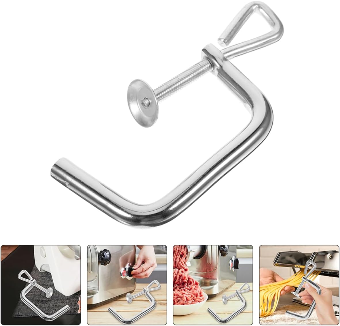 ABOOFAN 8pcs Noodle Maker Accessories Pasta Machine Clip Fixing Clamp for Pasta