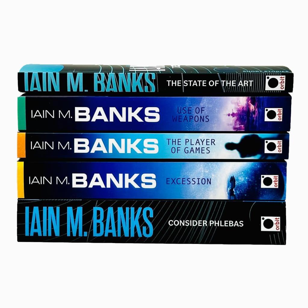 Culture Series 1 Iain M. Banks Collection 5 Books Set