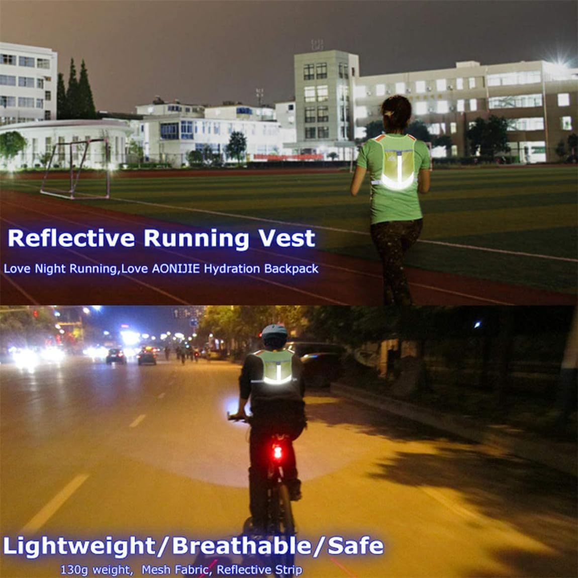 Ultralight Marathon Reflective Running Vest Backpack Trail Marathon Hiking Hydration Backpack Pack Bags Outdoor Sport Bag